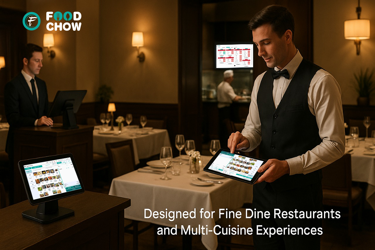 Design for Fine Dine Restaurants and Multi Cuisine Experiences - FOODCHOW