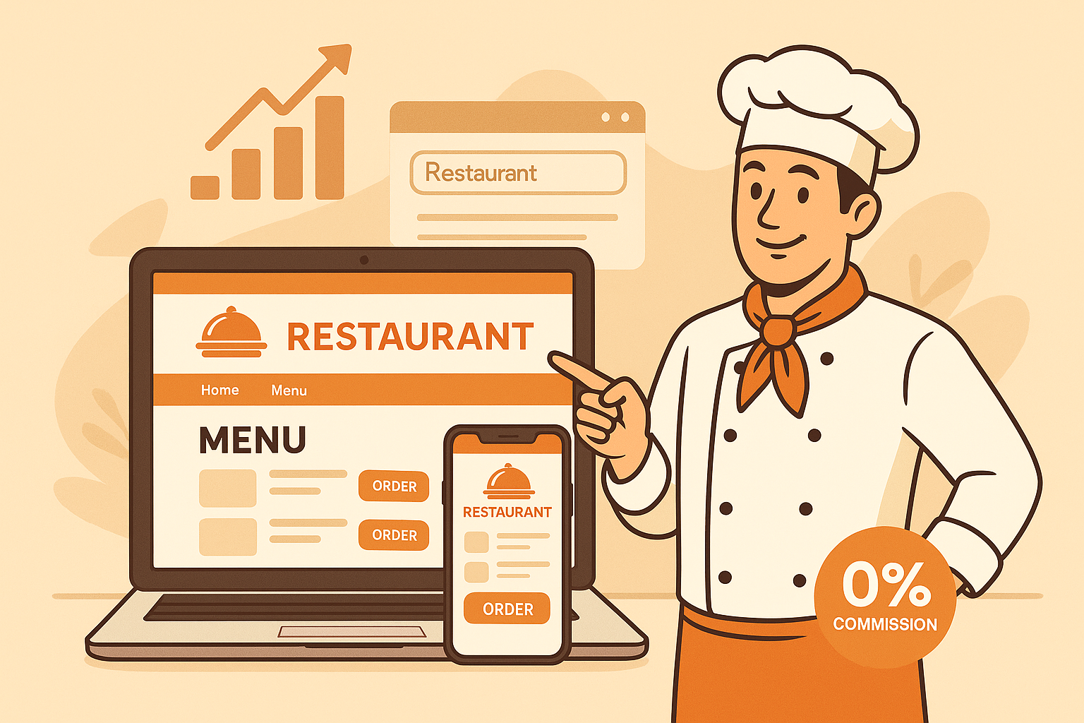branded online ordering website