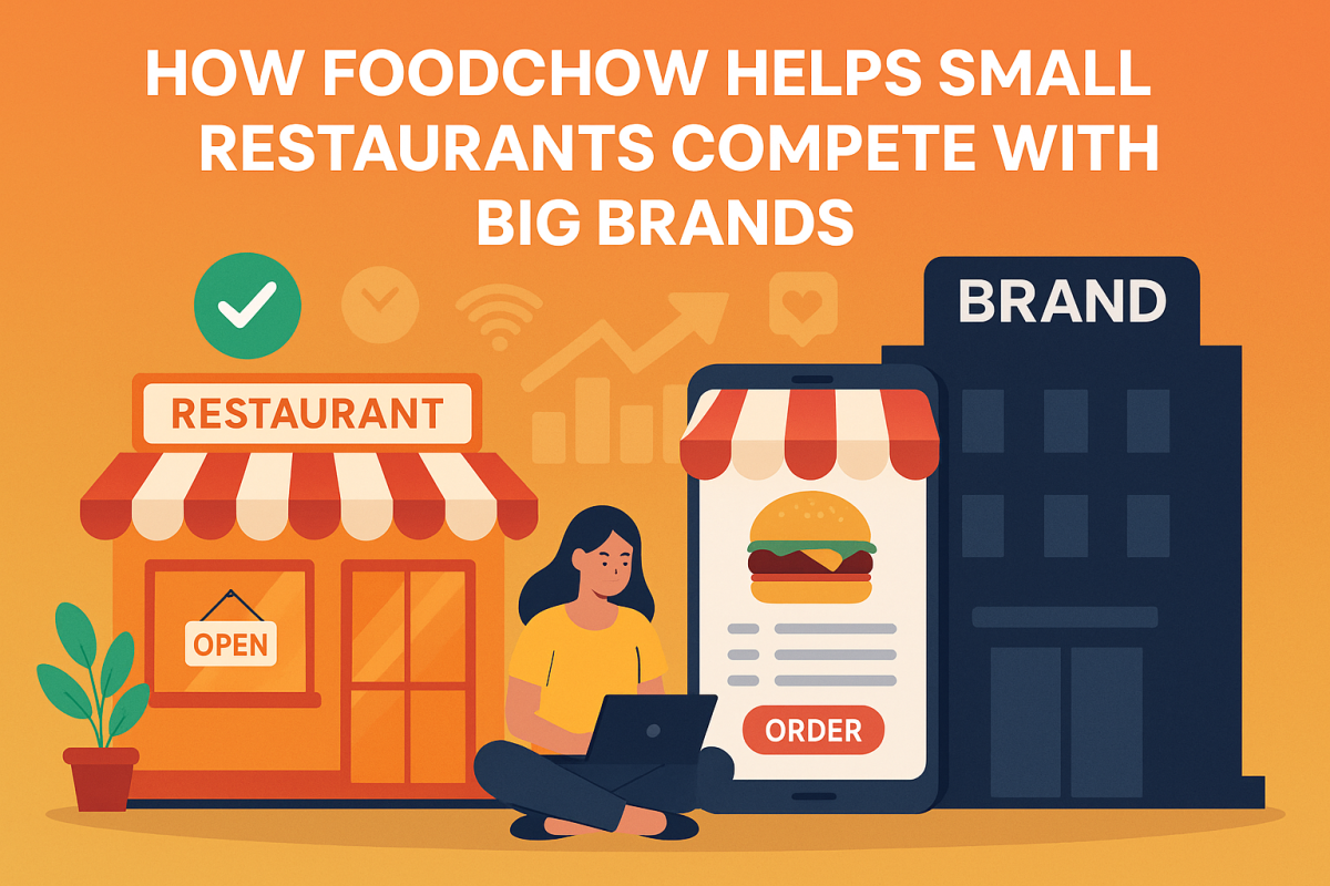 how foodchow helps small restaurants compete with big brands