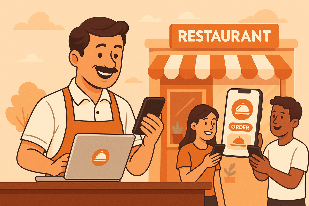 your own website and mobile app