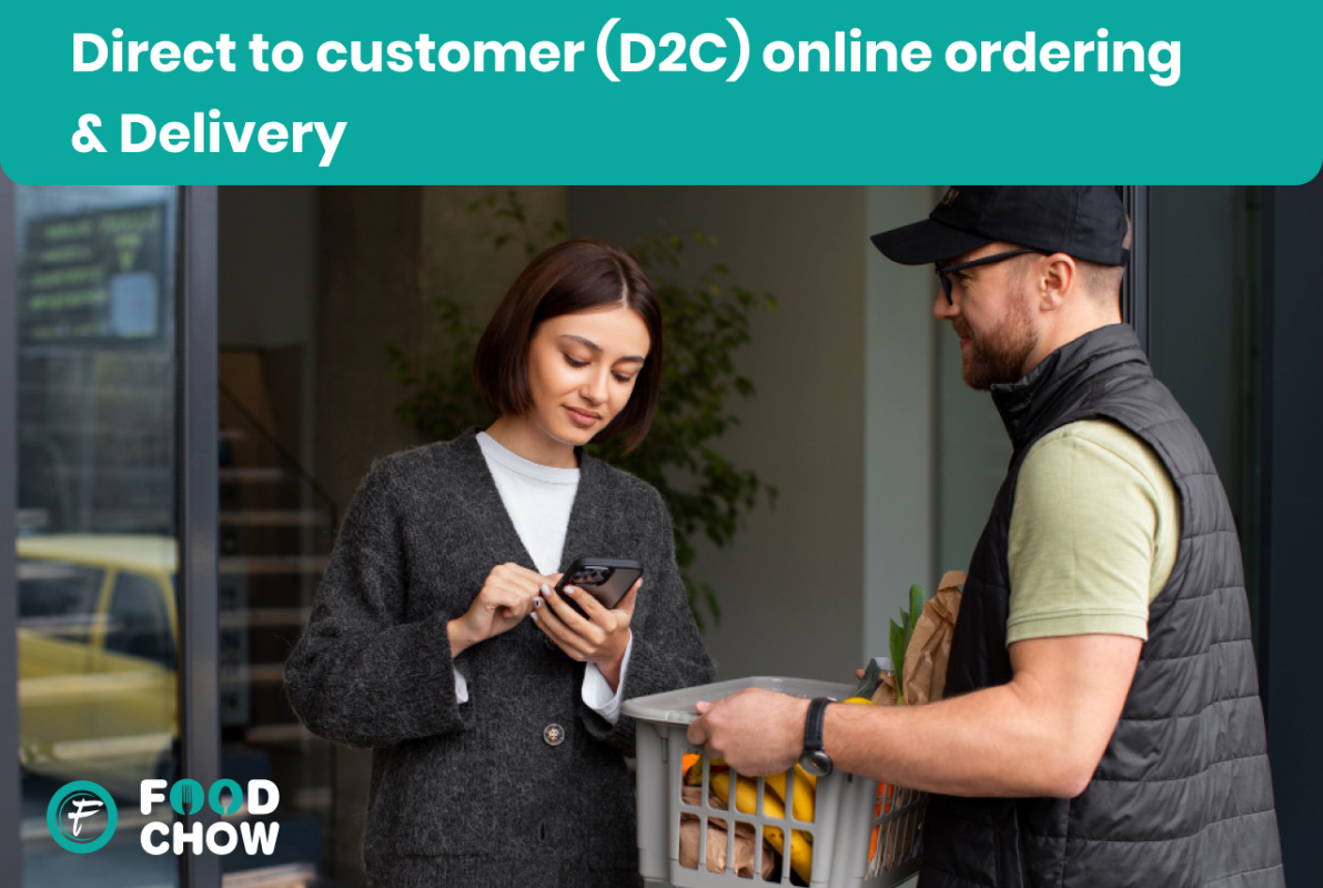 Direct to customer (D2C) online ordering & Delivery Direct to customer (D2C) online ordering & Delivery