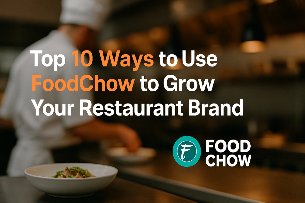 10 ways to use foochow to grow your restaurant brand