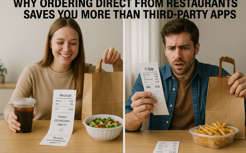 Why Ordering Food Directly Saves Your Money | Support Local