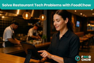 Solve Restaurant Tech Problems with FoodChow Solve Restaurant Tech Problems with FoodChow