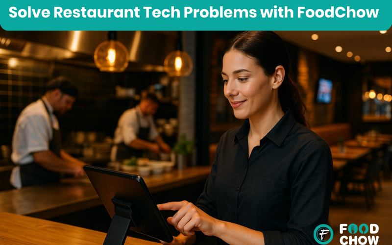 10 Common Restaurant Tech Problems and How FoodChow Solves Them