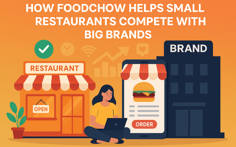 How FoodChow Helps Small Restaurants Compete with Big Brands