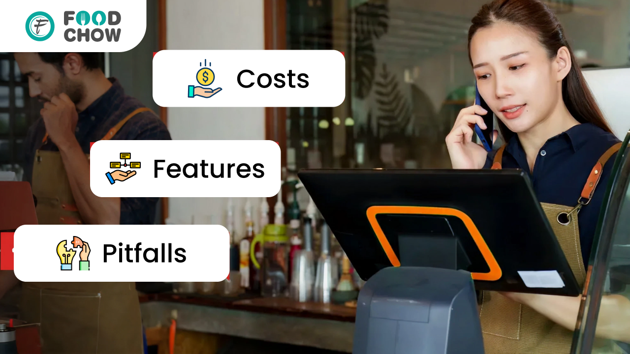 UK restaurant staff using a POS system highlighting costs, features, and common pitfalls when choosing restaurant POS software